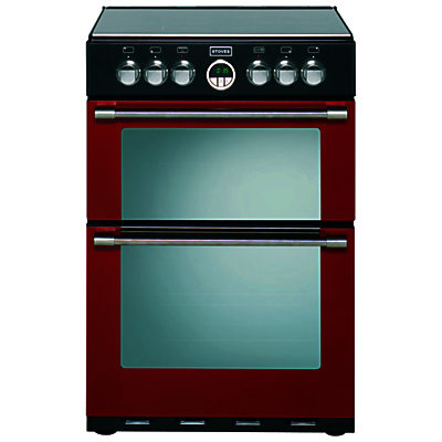 Stoves Sterling 600E Electric Cooker, Jalapeño Red Stoves Sterling 600E Electric Cooker, Jalapeño Red